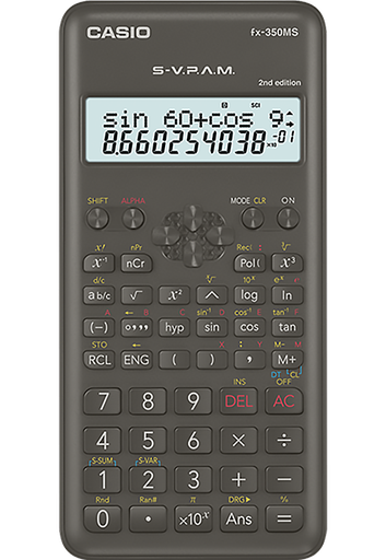 [CA-CA-FX350MS] CALCULADORA CASIO FX-350MS