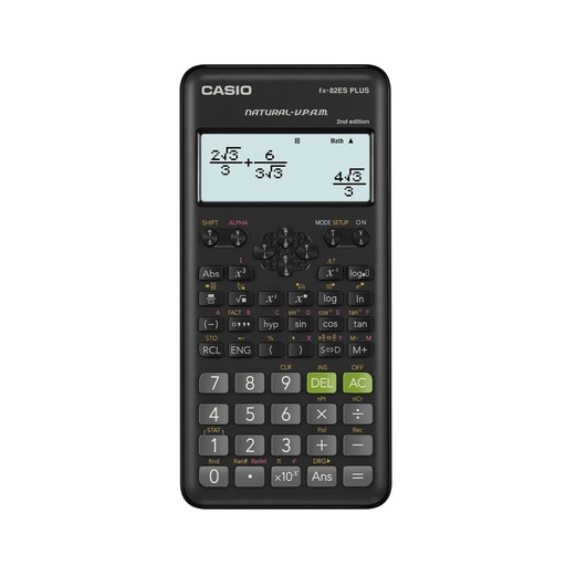 [CA-CA-FX82ESPL] CALCULADORA CASIO FX-82ESPLUS NEGRO