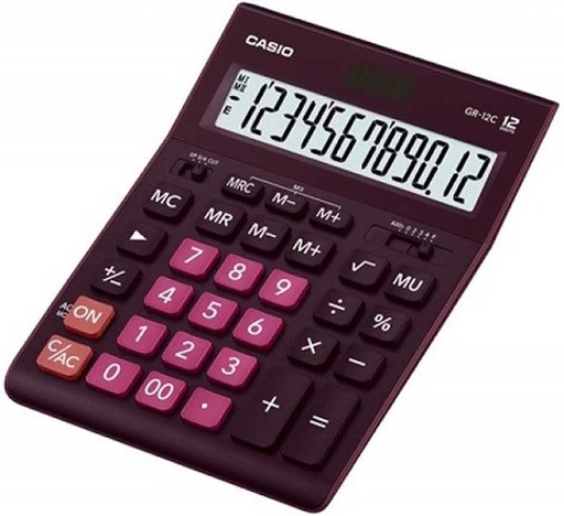 [CA-CA-GR12WR] CALCULADORA CASIO GR-12C-WR MORADA