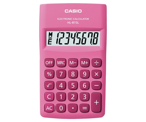 [CA-CA-HL815LPK] CALCULADORA CASIO HL-815L-PK