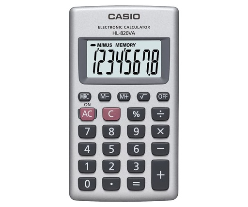 [CA-CA-HL820VA] CALCULADORA CASIO HL-820VA