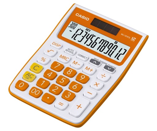 [CA-CA-MJ12VCBRG] CALCULADORA CASIO MJ-12VCB-RG