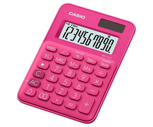 [CA-CA-MS7UCRD] CALCULADORA CASIO MS-7C-RD