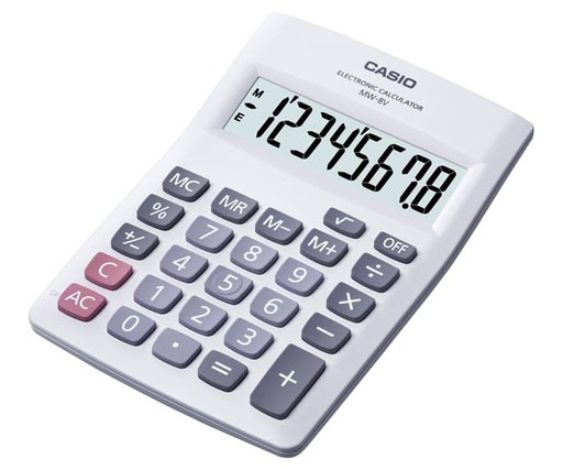 [CA-CA-MW8VWE] CALCULADORA CASIO MW-8VWE