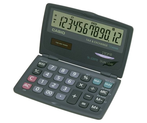 [CA-CA-SL220TE] CALCULADORA CASIO SL-220TE
