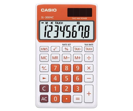 [CA-CA-SL300NCRG] CALCULADORA CASIO SL-300NC-RG