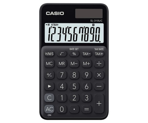 [CA-CA-SL310UCBK] CALCULADORA CASIO SL-310UC-BK