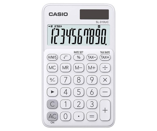 [CA-CA-SL310UCWE] CALCULADORA CASIO SL-310UC-WE