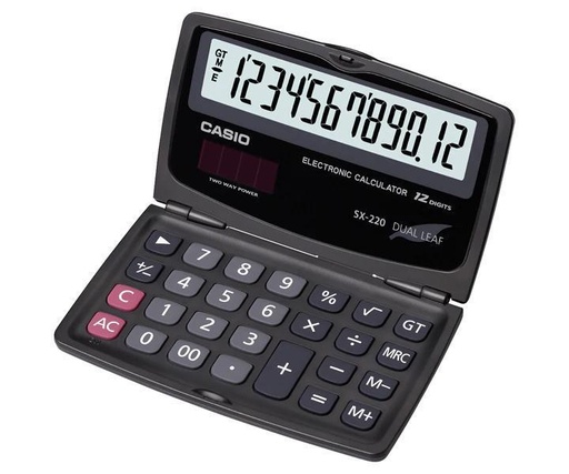 [CA-CA-SX220] CALCULADORA CASIO SX-220