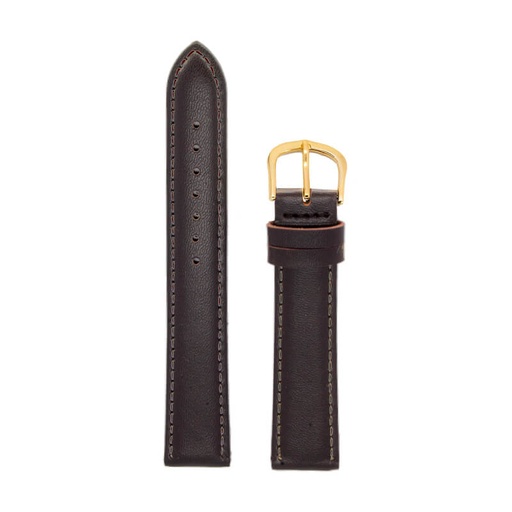 [CO-CU-LECOCXL12] CORREA CUERO LECO CAFE XL 12 MM