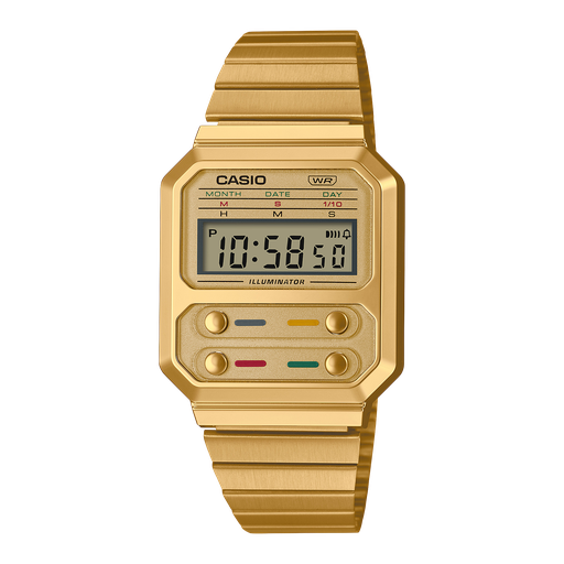 [CS-A100WEG9A] RELOJ CASIO A-100WEG-9A VINTAGE