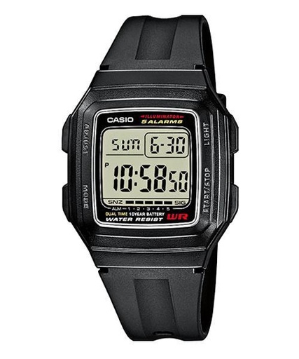 [CS-F201WA1A] RELOJ CASIO F-201WA-1A