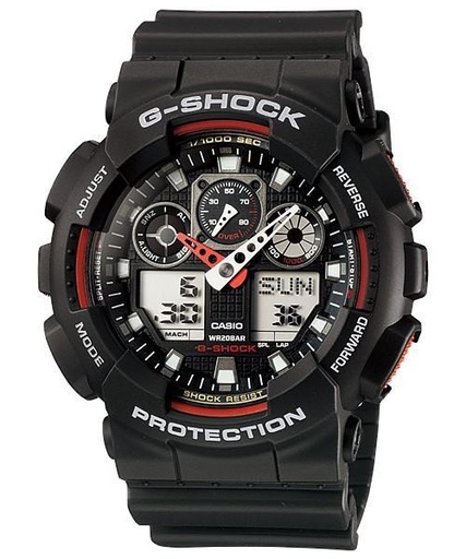 [CS-GA1001A4] RELOJ CASIO G-SHOCK GA-100-1A4DR