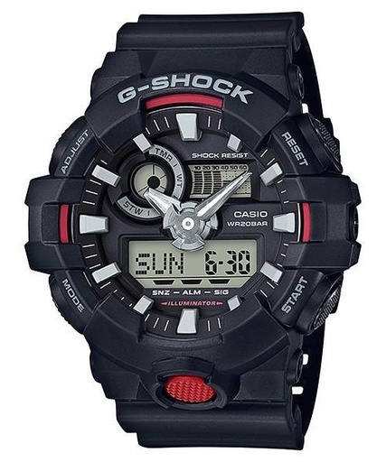[CS-GA7001A] RELOJ CASIO G-SHOCK GA-700-1ADR RESINA