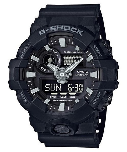 [CS-GA7001B] RELOJ CASIO G-SHOCK GA-700-1BDR