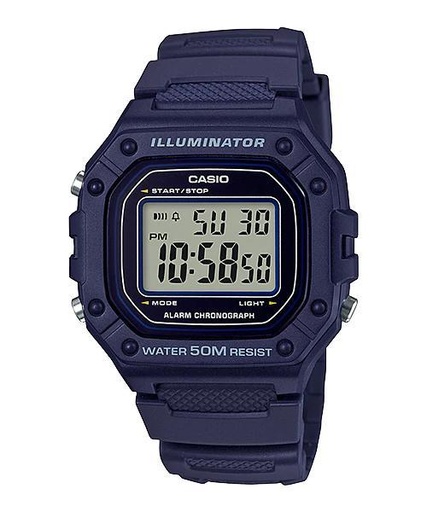 [CS-W218H2A] RELOJ CASIO W-218H-2AV