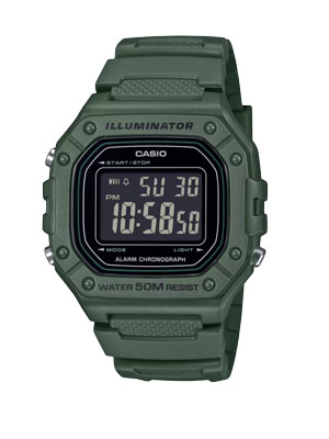 [CS-W218H3B] RELOJ CASIO W-218H-3BVDF