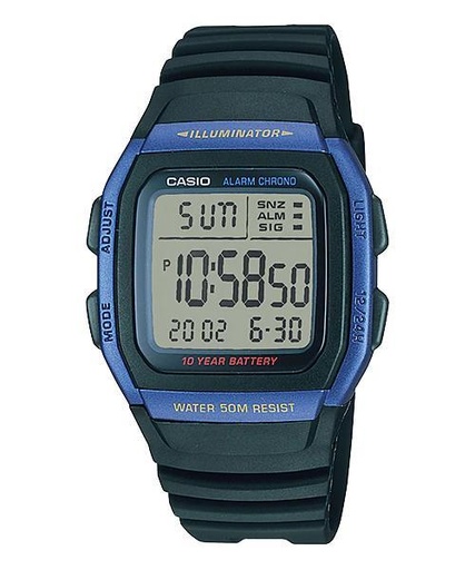 [CS-W96H2A] RELOJ CASIO W-96H-2A