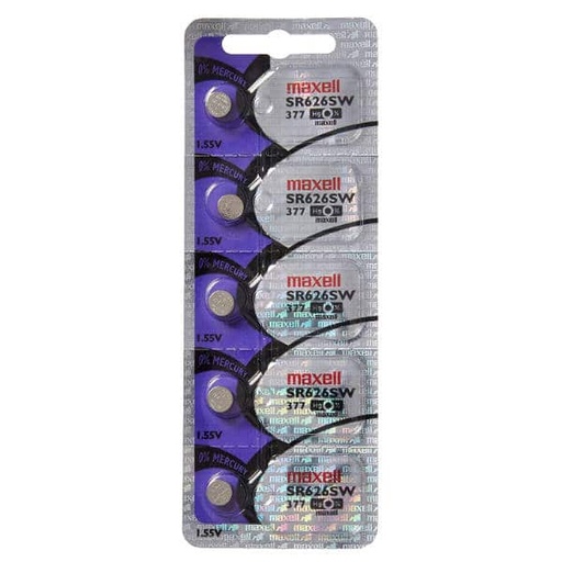 [PI-MA-SR626SW10] PILA MAXELL SR626SW BLISTER 10 (377)