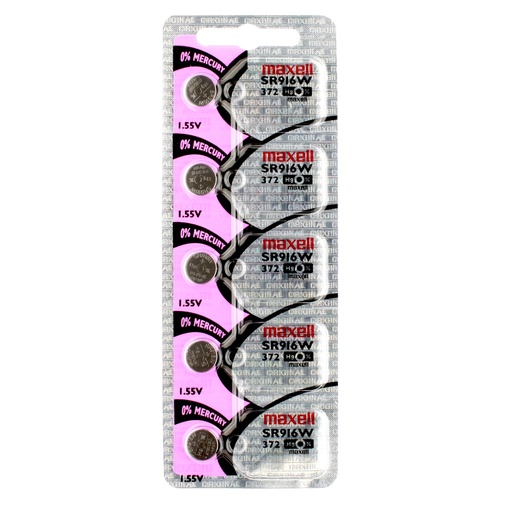 [PI-MA-SR916W] PILA MAXELL SR916W (372)