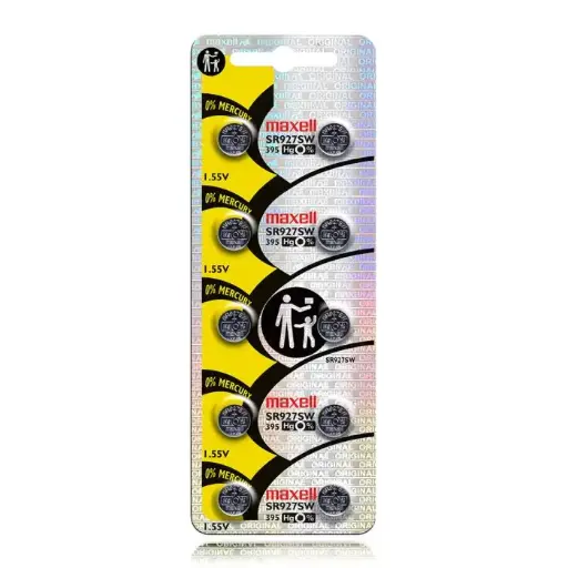 [PI-MA-SR927SW10] PILA MAXELL SR927SW BLISTER DE 10 (395)