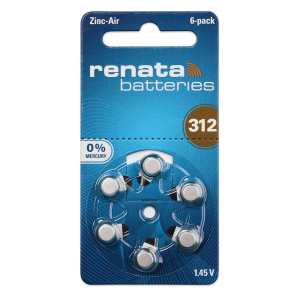 [PI-RE-ZP312R] PILA AUDIFONO RENATA ZP-312R