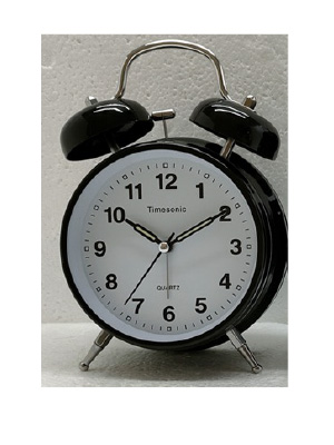 [RL-KE-2326AZ] RELOJ DESPERTADOR CAMPANA 2326 AZUL