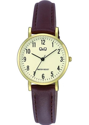 [RL-QQ-C66A001] RELOJ Q&Q C66A-001DAMA CUERO