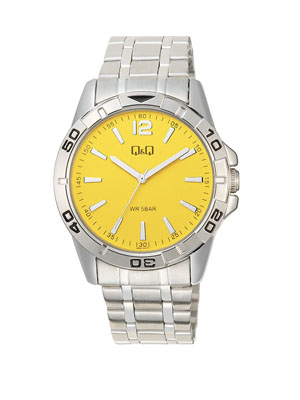 [RL-QQ-Q60A001] RELOJ Q&Q Q60A-001 VARON METAL