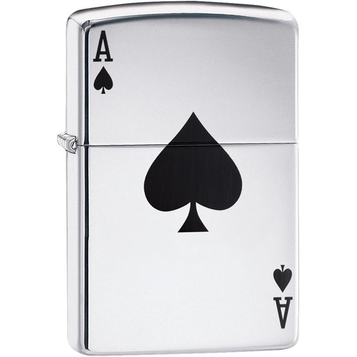 [TE-ZP24011] ENCENDEDOR ZIPPO ZP24011 LUCKY ACE