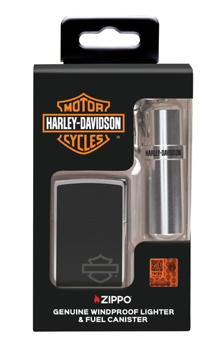 [TE-ZP46131] ENCENDEDOR ZIPPO ZP46131 HARLEY DAVIDSON LTR & CANISTER SET