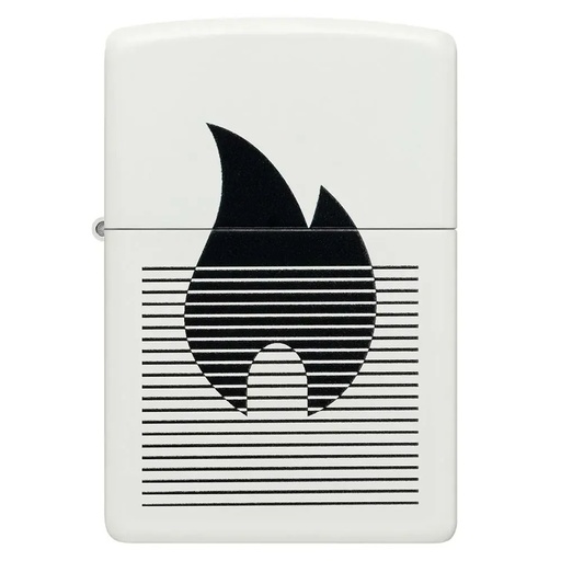 [TE-ZP46485] ENCENDEDOR ZIPPO ZP46485 LINED FLAME DESIGN