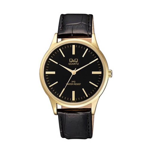 [RL-QQ-C214102] RELOJ Q&Q C214-102 VARON CUERO