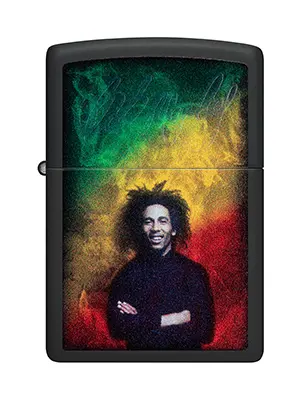 [TE-ZP48674] ENCENDEDOR ZIPPO BOB MARLEY DESIGN ZP48674