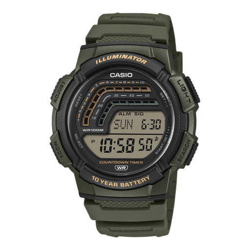 [CS-WS18003A] RELOJ CASIO WS-1800-3AVDF