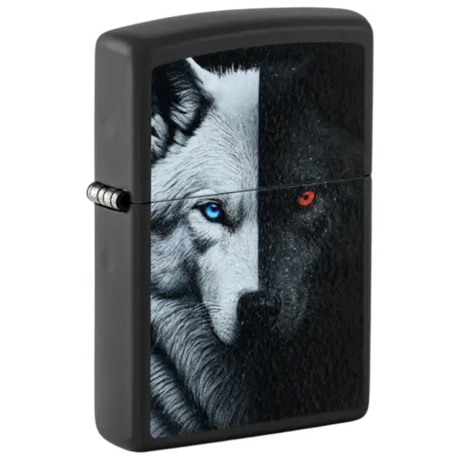 [TE-ZP46694] ENCENDEDOR ZIPPO 46694 TWO WOLVES DESIGN