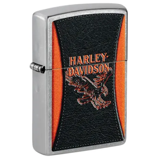 [TE-ZP47097] ENCENDEDOR ZIPPO 47097 HARLEY-DAVIDSON® LEATHERED EAGLE DESIGN