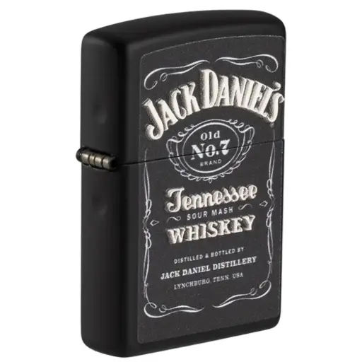 [TE-ZP49281] ENCENDEDOR ZIPPO 49281 JACK DANIEL'S® TEXTURE PRINT LABEL DESIGN