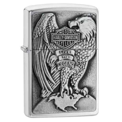 [TE-ZP200HD.H231] ENCENDEDOR ZIPPO ZP200HD.H231 HARLEY-DAVIDSON® LIVE THE LEGEND EMBLEM