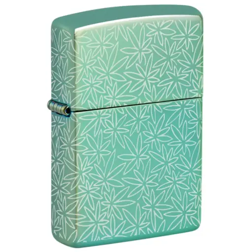 [TE-ZP46294] ENCENDEDOR ZIPPO ZP46294 ATOMIC CANNABIS DESIGN