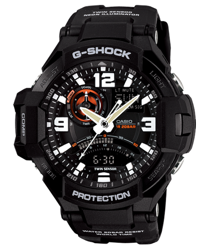 [CS-GA10001A] RELOJ  CASIO G-SHOCK GA-1000-1A