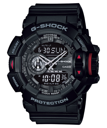 [CS-GA4001B] RELOJ  CASIO G-SHOCK GA-400-1B