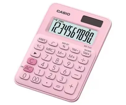 [CA-CA-MS7UCPK] CALCULADORA CASIO MS-7UC-PK CALCULADORA DE BOLSILLO