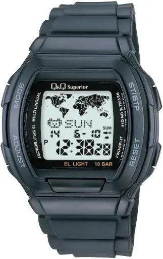 [RL-QQ-MMW3101] RELOJ Q&Q MMW3-101 VARON  DIGITAL
