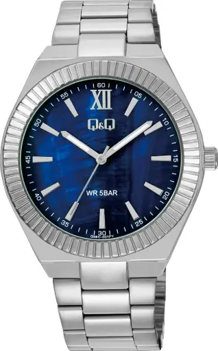 [RL-QQ-Q38C001] RELOJ Q&Q Q38C-001 VARON  METAL