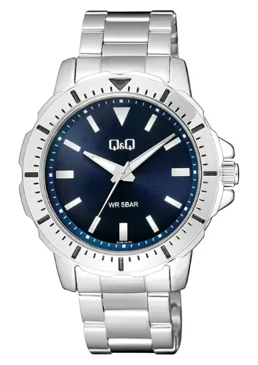 [RL-QQ-Q43B001] RELOJ Q&Q Q43B-001 VARON  METAL