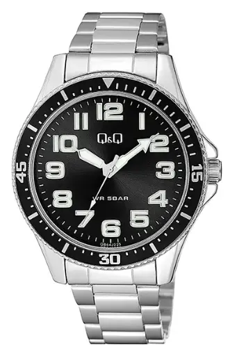 [RL-QQ-QB64225] RELOJ Q&Q QB64-225 VARON  METAL