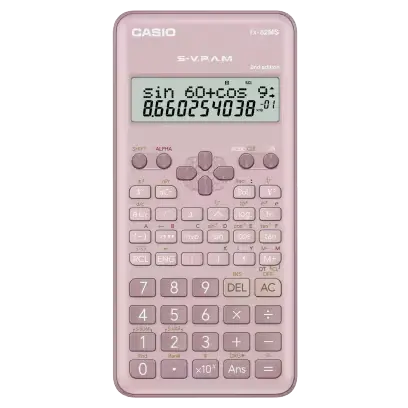 [CA-CA-FX82MSPK] CALCULADORA CASIO FX-82MS ROSADA
